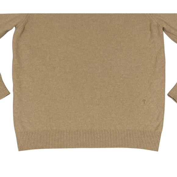 Tilley Extra Fine Merino Wool Sweater Tan XXL (Runs Small) Warm Winter Outdoors - Picture 3 of 10